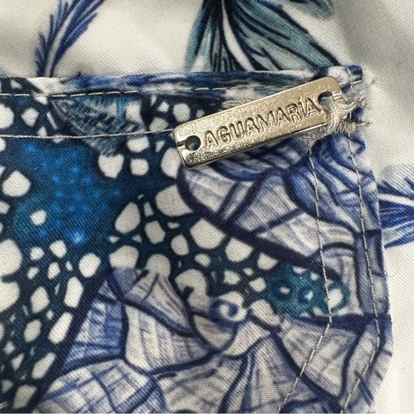 Agua María Men's Tropical Sea Life Swim Trunks - Size Large - Picture 4 of 12